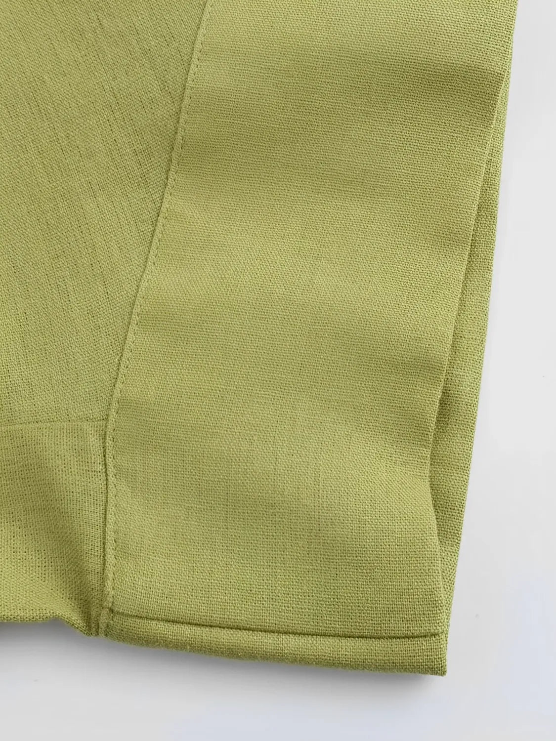 Button-Up Long-Sleeve Shirt and Wide-Leg Pants Set – Daniela