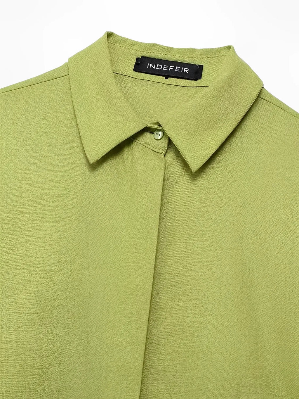 Button-Up Long-Sleeve Shirt and Wide-Leg Pants Set – Daniela