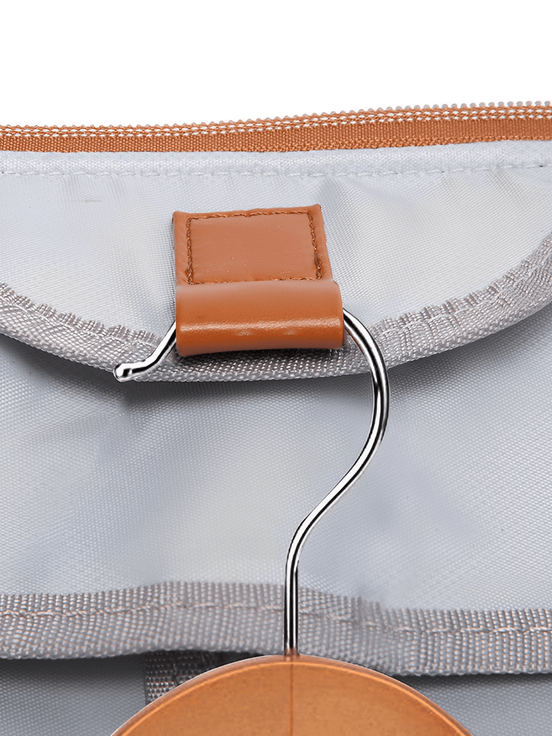 Foldable Women’s PU Leather Travel Bag with Multifunction Storage – Angela