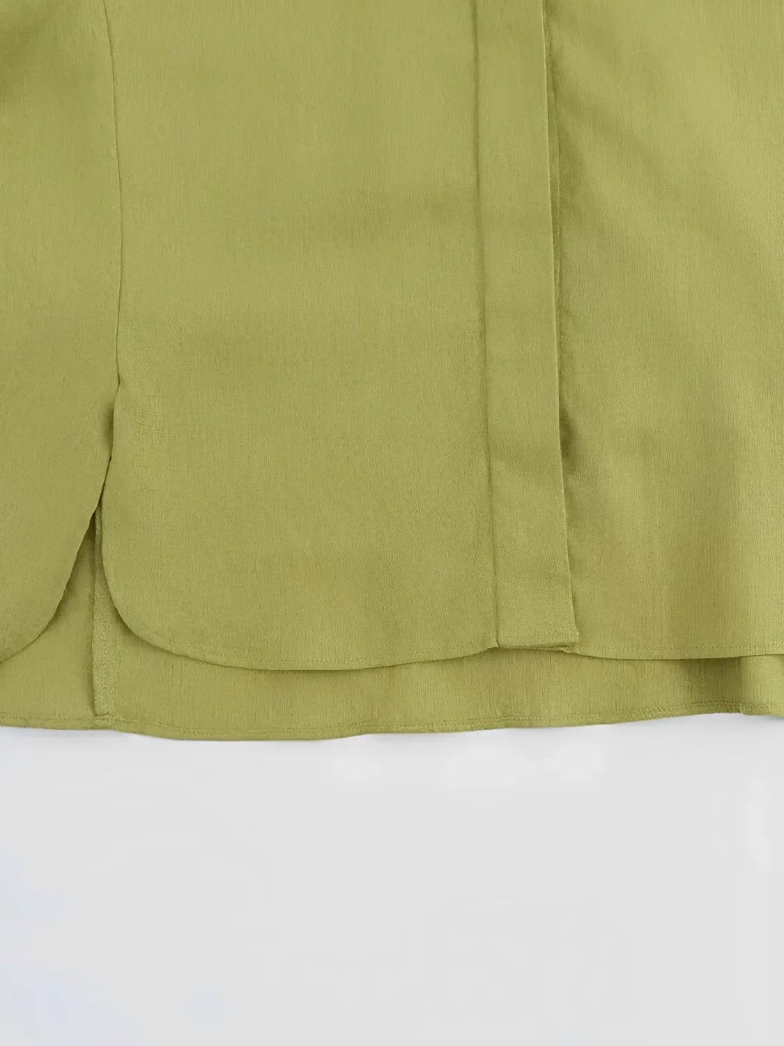 Button-Up Long-Sleeve Shirt and Wide-Leg Pants Set – Daniela