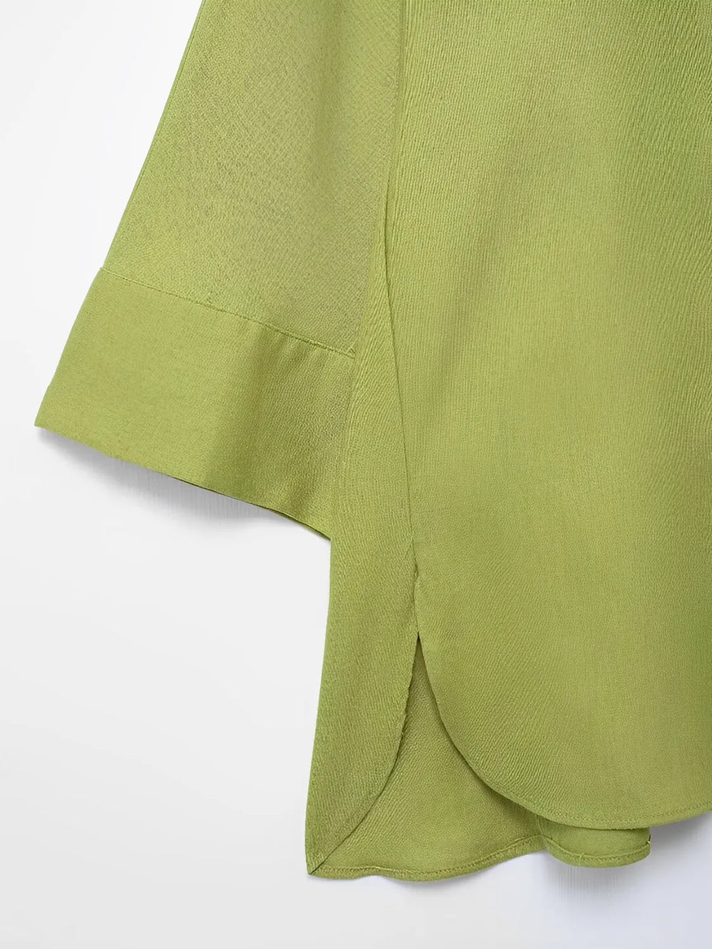 Button-Up Long-Sleeve Shirt and Wide-Leg Pants Set – Daniela