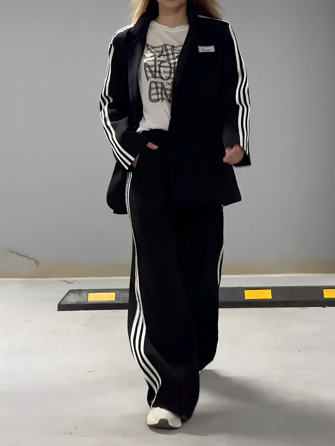 Sport Tailoring Set with Oversized Blazer and Pants – Regina